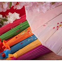 Dù Vải Lục Giác Cổ Trang Cán Gỗ | Phụ Kiện Chụp Ảnh Áo Dài Mê Áo Dài - thumbnail 2