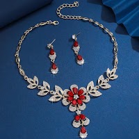 Bộ Trang Sức Drejew Hoa Tròn Kim Cương | Phụ Kiện Áo Dài - Mê Áo Dài - thumbnail 14