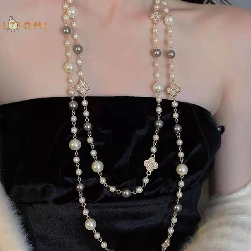 Vòng Cổ Ngọc Trai Giả Hai Lớp | Quà Tặng Tinh Tế Cho Nữ - ảnh chi tiết 6