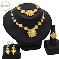Bộ Trang Sức Mạ Vàng 24k Sang Trọng | Phụ Kiện Mặc Áo Dài - Mê Áo Dài - thumbnail 13