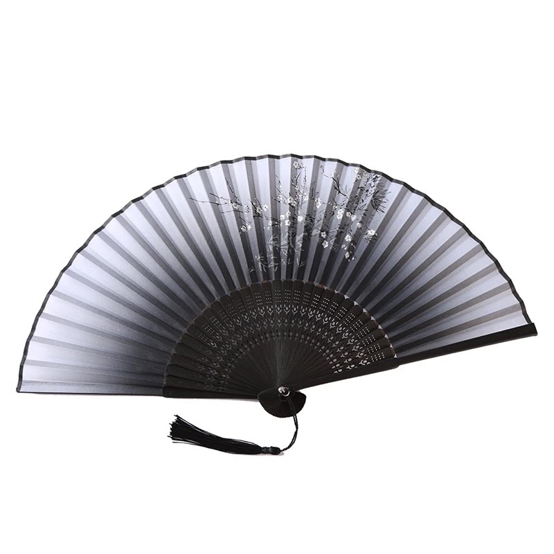 Quạt Cổ Trang Vải Lụa | Phong Cách Cổ Điển Xinh Xắn 10