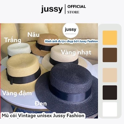 Nón Cói Đi Biển Vành Rộng Vintage | Phụ Kiện Mê Áo Dài