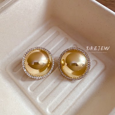 Bông Tai Bạc 925 Đính Đá Sang Trọng | Phụ Kiện Mặc Áo Dài Tinh Tế - Mê Áo Dài