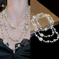 Vòng Cổ Ngọc Trai Giả Hai Lớp | Quà Tặng Tinh Tế Cho Nữ - thumbnail 13