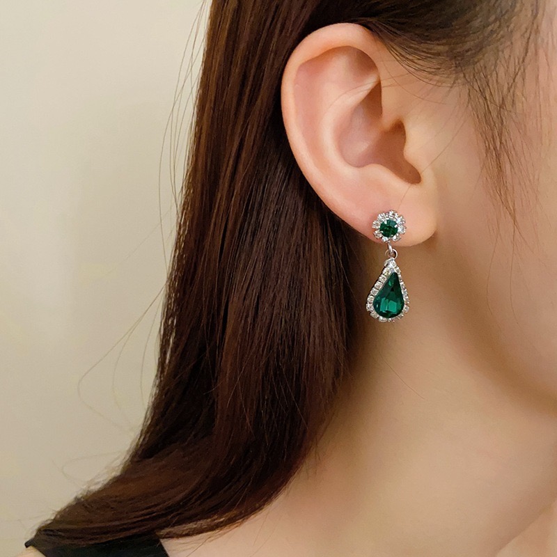 Bộ Trang Sức Giọt Nước Sang Trọng | Phụ Kiện Áo Dài - Mê Áo Dài - ảnh chi tiết 9