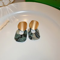 DREJEW Bông Tai Kim Bạc Acrylic Kiểu Hình Học Đơn Giản Thời Trang Cho Nữ - thumbnail 12