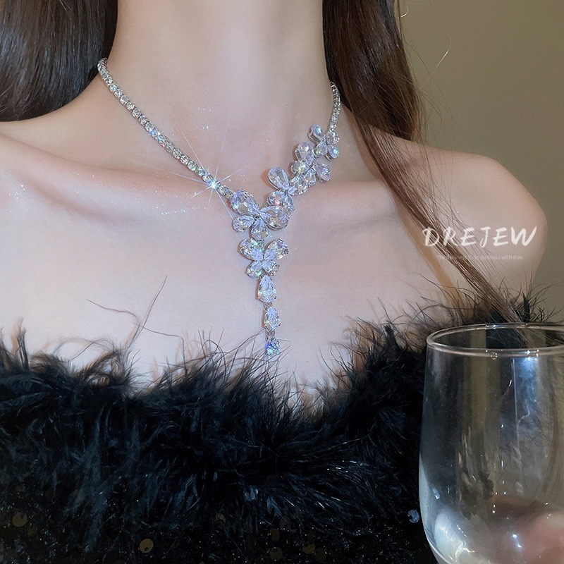 Bộ Trang Sức DREJEW Hình Bướm Tua Rua | Phụ Kiện Áo Dài - Mê Áo Dài - ảnh chi tiết 9