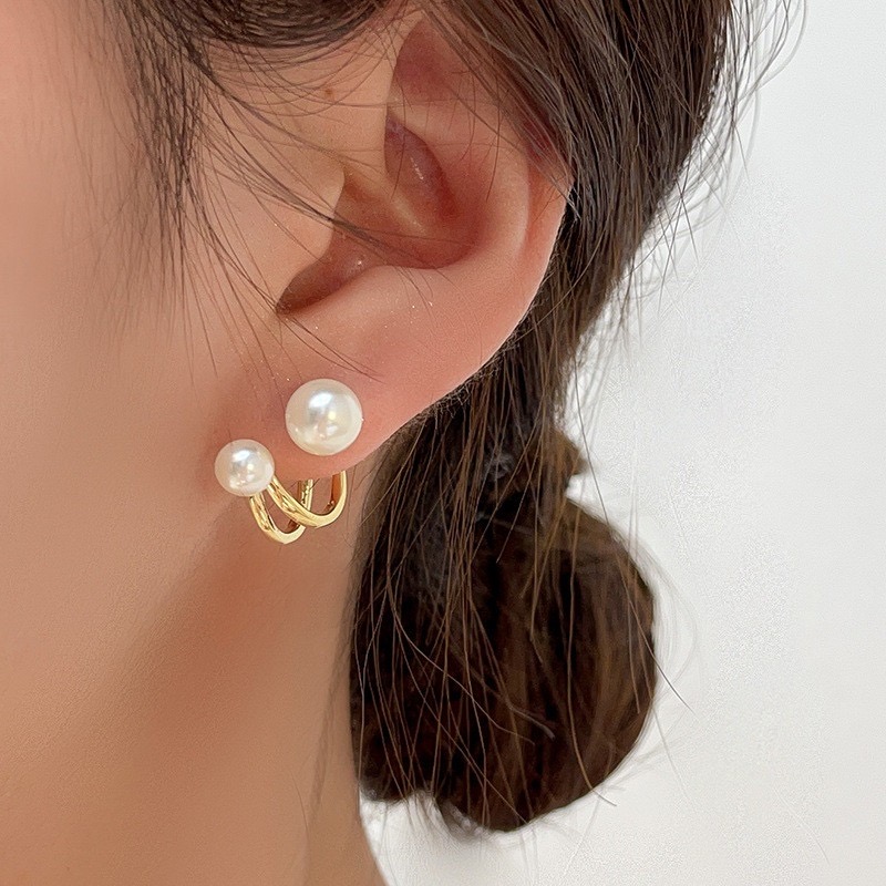 Bông Tai Nữ Phong Cách Hàn Quốc | Phụ Kiện Trang Sức Mặc Áo Dài Sang Trọng - ảnh chi tiết 12