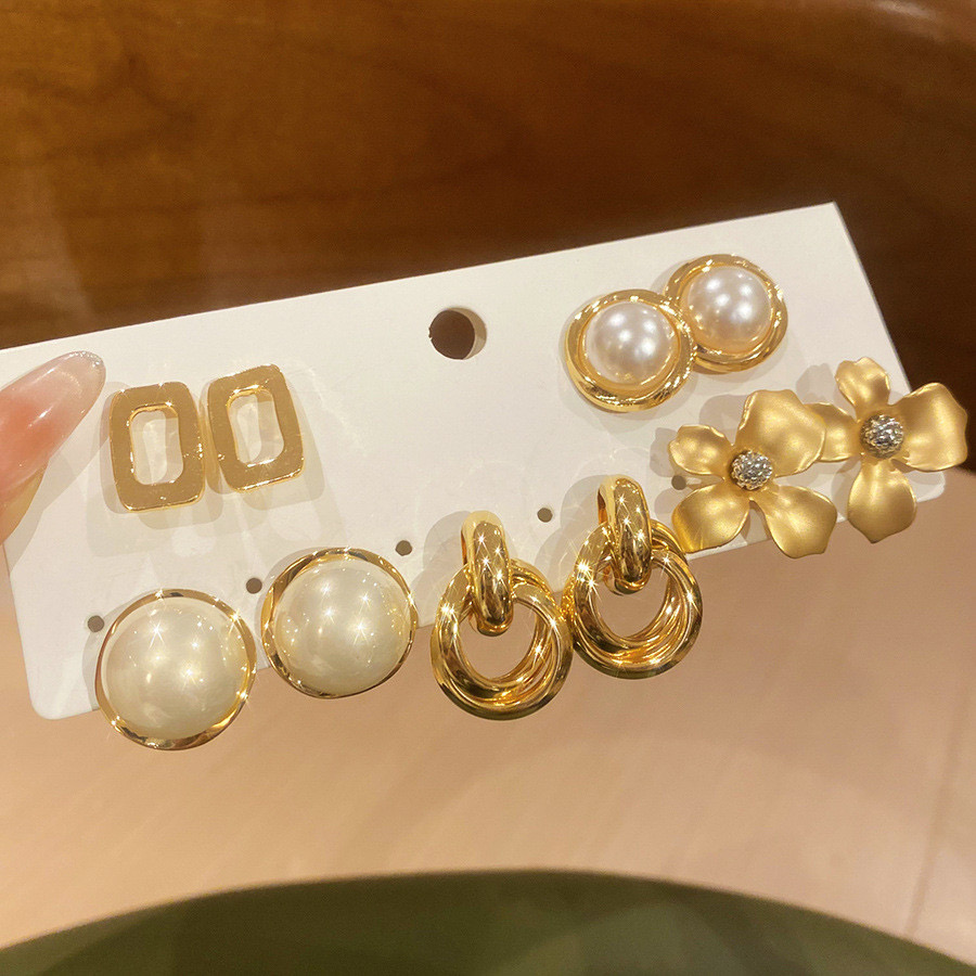 Bông Tai Hoa Ngọc Trai Glaze Retro Thanh Lịch | Phụ Kiện Áo Dài - Mê Áo Dài - ảnh chi tiết 8