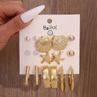 Set Bông Tai Hàn Quốc Xinh Xắn | Phụ Kiện Áo Dài - Mê Áo Dài - thumbnail 12
