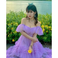 Đầm maxxi đi biển, đầm dự tiệc đài hoa tay cánh tiên, đổi gió với đầm maxxi  xinh xắn - thumbnail 2