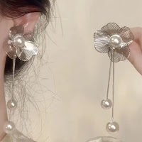 Bông Tai Hoa Lá Bạch Quả Tua Rua Độc Đáo | Trang Sức Mặc Áo Dài Mê Áo Dài - thumbnail 7