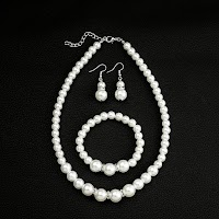 Bộ Vòng Cổ Và Vòng Tay Ngọc Trai | Trang Sức Mặc Áo Dài Sang Trọng