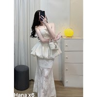 Set Cúp Bí Bồng Đuôi Loe Ren Nữ Tính | Thời Trang Phối Mê Áo Dài - thumbnail 3