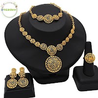 Bộ Trang Sức Mạ Vàng 24k Sang Trọng | Phụ Kiện Mặc Áo Dài - Mê Áo Dài - thumbnail 12