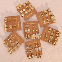 Set Bông Tai Hàn Quốc Xinh Xắn | Phụ Kiện Áo Dài - Mê Áo Dài - thumbnail 2