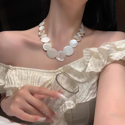 Vòng Cổ Vỏ Sò Sao Biển Bohemian | Phụ Kiện Chụp Ảnh Áo Dài Ngoài Trời