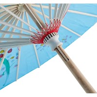 Dù Vải Lục Giác Cổ Trang Cán Gỗ | Phụ Kiện Chụp Ảnh Áo Dài Mê Áo Dài - thumbnail 6