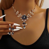 Bộ Trang Sức Drejew Hoa Tròn Kim Cương | Phụ Kiện Áo Dài - Mê Áo Dài - thumbnail 7