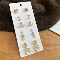 Bông Tai Hình Học Kết Hợp Ngọc Trai | Phụ Kiện Áo Dài Sang Trọng Kiểu Pháp - thumbnail 15