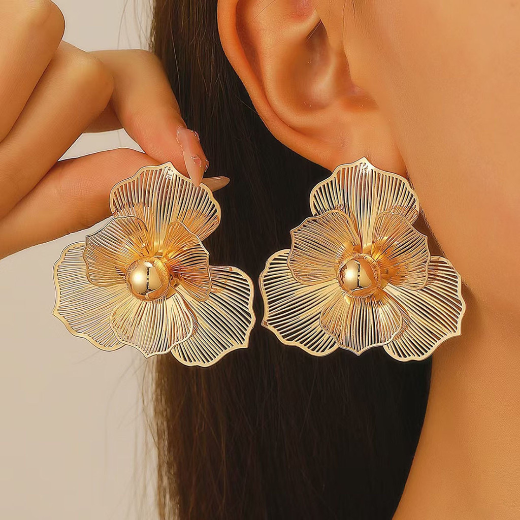 Bộ Trang Sức Vòng Cổ Bông Tai Retro Cao Cấp | Phụ Kiện Áo Dài Sang Trọng - ảnh chi tiết 26