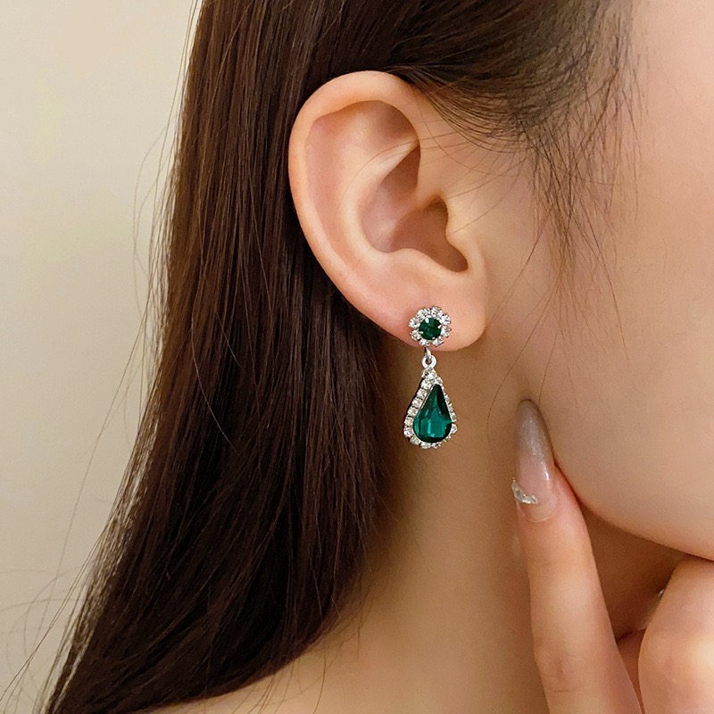 Bộ Trang Sức Giọt Nước Sang Trọng | Phụ Kiện Áo Dài - Mê Áo Dài - ảnh chi tiết 7