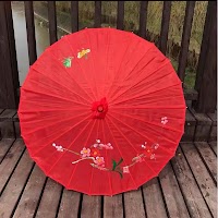 Dù Vải Lục Giác Cổ Trang Cán Gỗ | Phụ Kiện Chụp Ảnh Áo Dài Mê Áo Dài - thumbnail 10