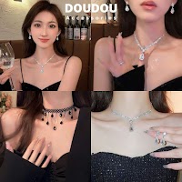 Bộ Vòng Cổ Kim Cương Lấp Lánh | Phụ Kiện Áo Dài Sang Trọng - Mê Áo Dài - thumbnail 8
