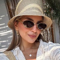 Kính Râm Chống Tia Cực Tím | Khung Bầu Dục Thời Trang Unisex - thumbnail 6