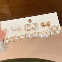 Bông Tai Hoa Ngọc Trai Glaze Retro Thanh Lịch | Phụ Kiện Áo Dài - Mê Áo Dài - thumbnail 11