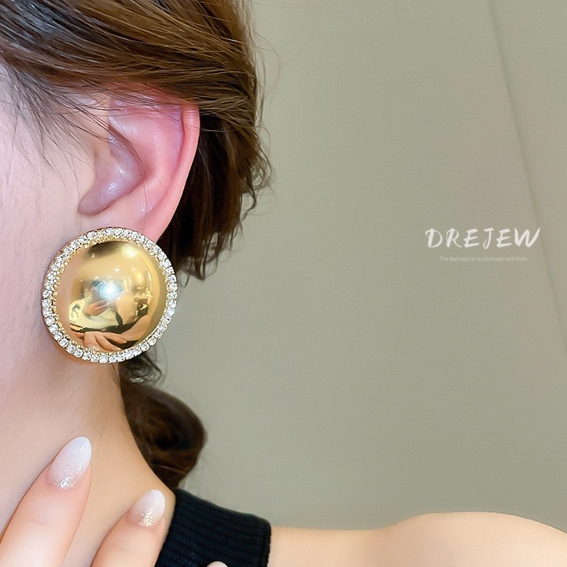 Bông Tai Bạc 925 Đính Đá Sang Trọng | Phụ Kiện Mặc Áo Dài Tinh Tế - Mê Áo Dài - ảnh chi tiết 7