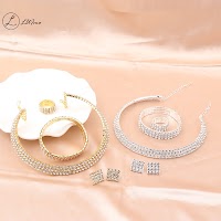 Combo 4 Món Trang Sức Đính Đá Lấp Lánh | Phụ Kiện Mặc Áo Dài Mê Áo Dài - thumbnail 6