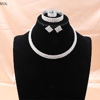 Bộ Trang Sức Cô Dâu 4 Món Cao Cấp | Phụ Kiện Áo Dài Sang Trọng Mê Áo Dài - thumbnail 3