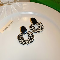 DREJEW Bông Tai Kim Bạc Acrylic Kiểu Hình Học Đơn Giản Thời Trang Cho Nữ - thumbnail 11