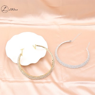 Combo 4 Món Trang Sức Đính Đá Lấp Lánh | Phụ Kiện Mặc Áo Dài Mê Áo Dài