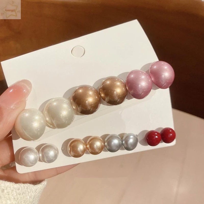 Bộ Bông Tai Champagne Sang Trọng | Phụ Kiện Trang Sức Mặc Áo Dài Tinh Tế