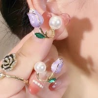 Bông Tai Ngọc Trai Dài Phong Cách Hàn Quốc | Phụ Kiện Áo Dài Tinh Tế - Mê Áo Dài - thumbnail 17