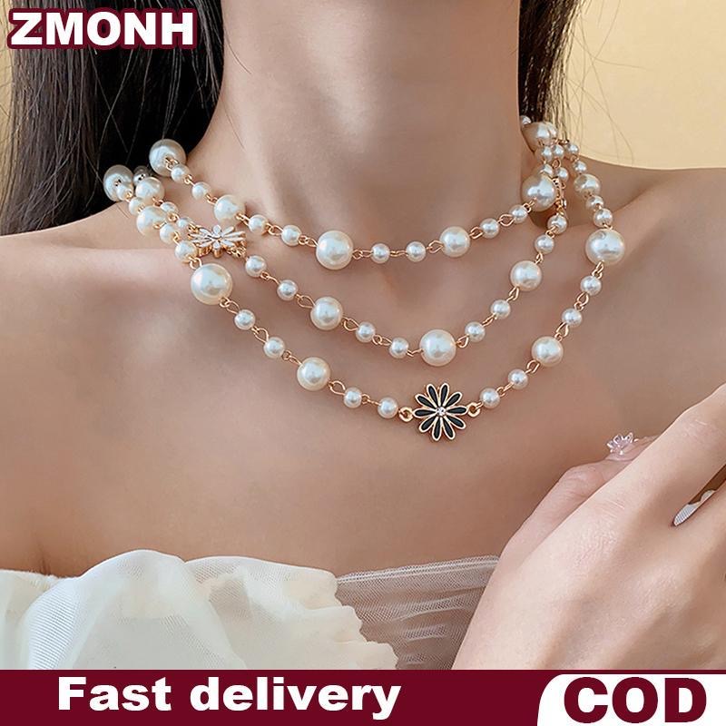 Vòng Cổ Ngọc Trai 2 Lớp Cổ Điển | Phụ Kiện Mặc Áo Dài Sang Trọng - ảnh chi tiết 2