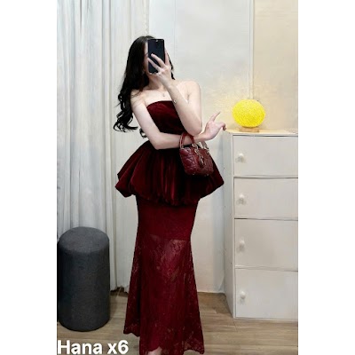 Set Cúp Bí Bồng Đuôi Loe Ren Nữ Tính | Thời Trang Phối Mê Áo Dài