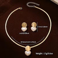 Bộ Vòng Cổ Và Bông Tai Hình Học | Trang Sức Mặc Áo Dài - Mê Áo Dài - thumbnail 8