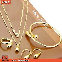 Bộ Trang Sức 4 Món Giọt Nước Công Tinh Tế | Phụ Kiện Mặc Áo Dài Sang Trọng - thumbnail 2