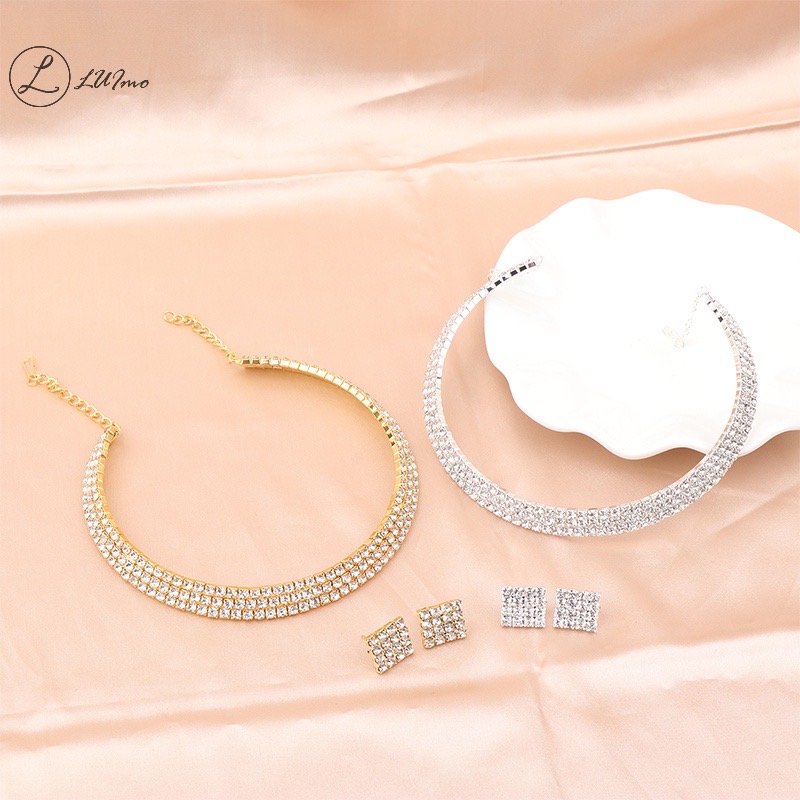 Combo 4 Món Trang Sức Đính Đá Lấp Lánh | Phụ Kiện Mặc Áo Dài Mê Áo Dài - ảnh chi tiết 5
