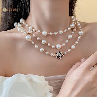 Vòng Cổ Ngọc Trai Giả Hai Lớp | Quà Tặng Tinh Tế Cho Nữ - thumbnail 4
