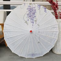 Ô Dù Cổ Trang Tranh Thủy Mặc | Phụ Kiện Chụp Ảnh Áo Dài Độc Đáo - thumbnail 15