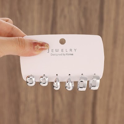 Set Khuyên Tai Bạc Phong Cách Hàn Quốc | Phụ Kiện Mê Áo Dài Tinh Tế