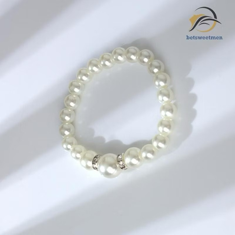 Bộ Trang Sức Ngọc Trai 3 Chi Tiết | Dây Chuyền, Lắc Tay, Bông Tai Quyến Rũ - ảnh chi tiết 5
