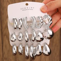 Set Khuyên Tai Bạc Phong Cách Hàn Quốc | Phụ Kiện Mê Áo Dài Tinh Tế - thumbnail 12