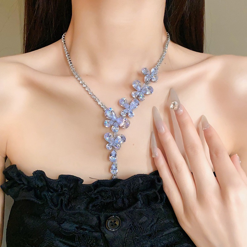 Bộ 3 Trang Sức Hình Vuông Đính Kim Cương | Phụ Kiện Áo Dài - Mê Áo Dài - ảnh chi tiết 10
