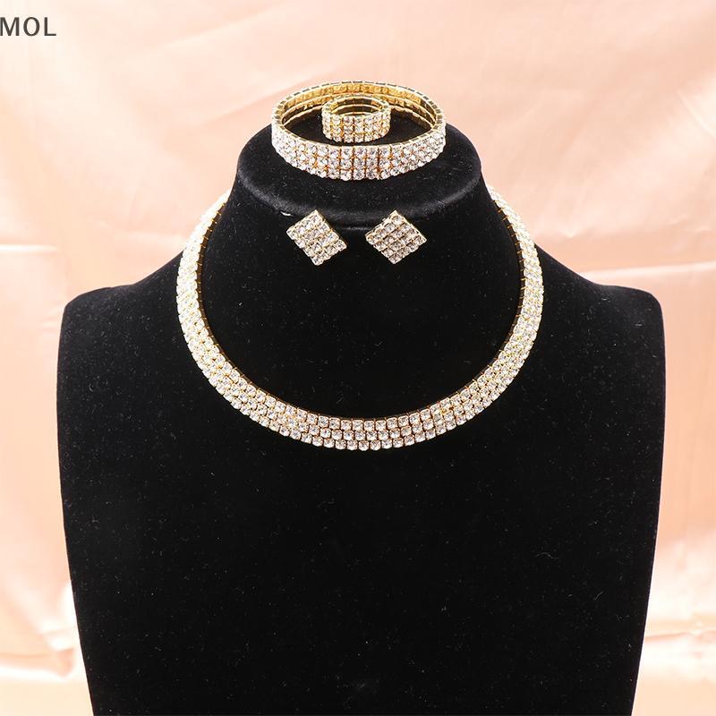 Bộ Trang Sức Cô Dâu 4 Món Cao Cấp | Phụ Kiện Áo Dài Sang Trọng Mê Áo Dài - ảnh chi tiết 13