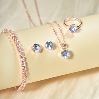 Bộ Trang Sức 4 Món Kim Cương Sang Trọng | Phụ Kiện Mê Áo Dài - thumbnail 10